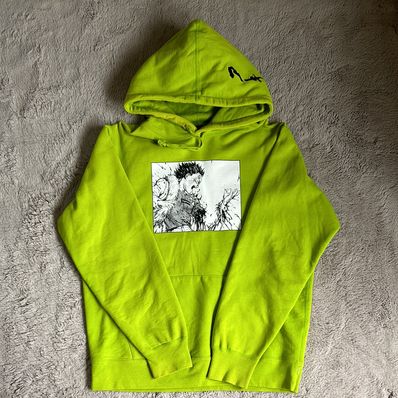 Supreme / AKIRA Arm Hooded Sweatshirt "Lime"