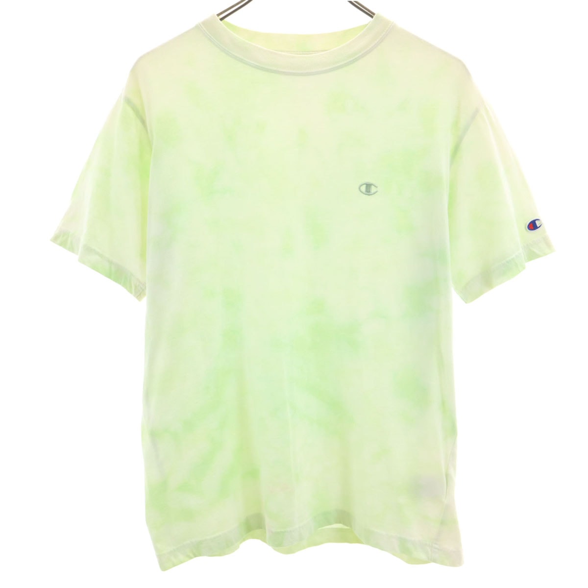 Champion チャンピオン タイダイ柄 半袖 Tシャツ M グリーン系