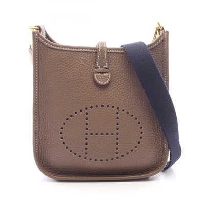 エルメス HERMES エヴリンTPM アマゾン エトゥープ ショルダーバッグ バッグ レザー トリヨンクレマンス エトゥープ Z刻印(2021年製造) レディース グレー系 【中古】