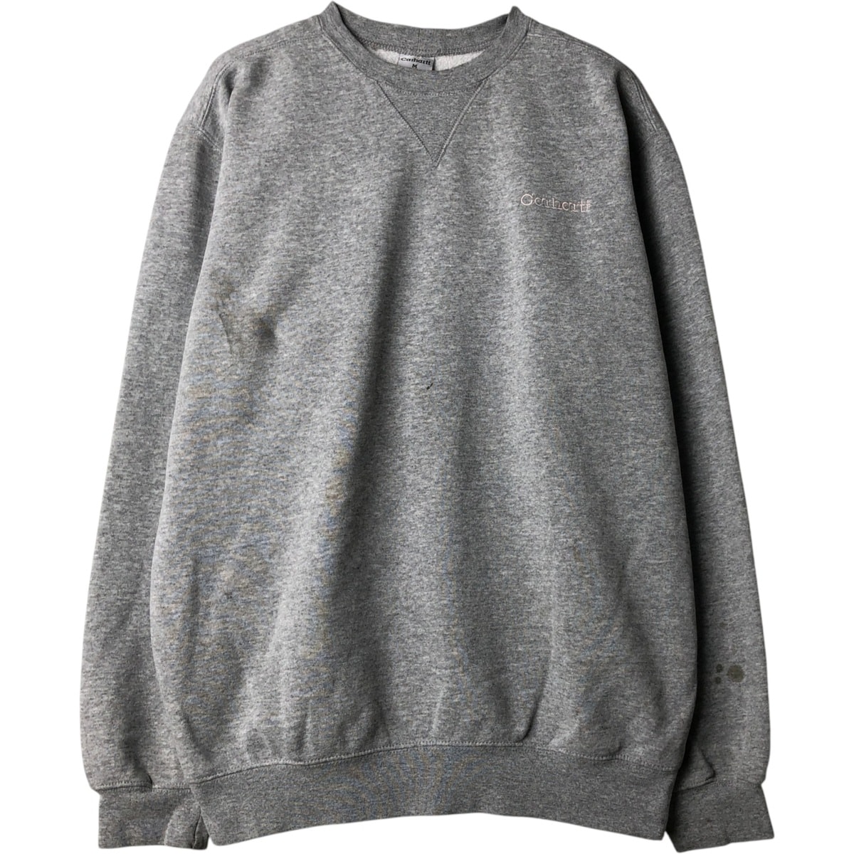 古着 カーハート Carhartt ワンポイントロゴスウェットシャツ トレーナー メンズM相当/eaa624674