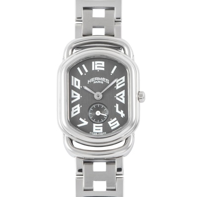 HERMES エルメス ラリーNB スモセコ RA2.210 ステンレススチール【中古】