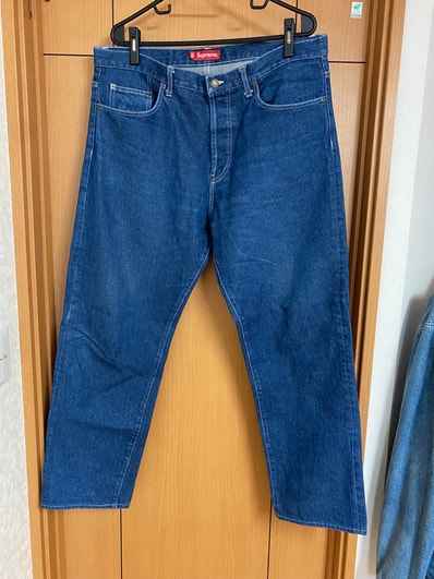 supreme レギュラージーンズ