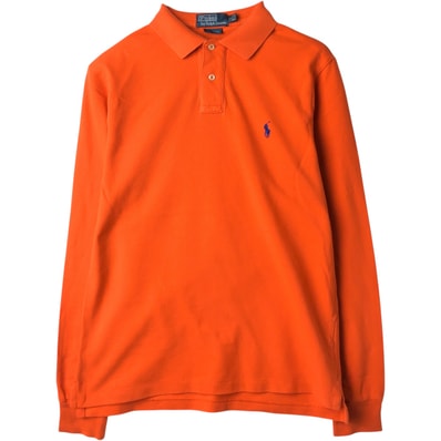 古着 ラルフローレン Ralph Lauren POLO by Ralph Lauren SLIM FIT 長袖 ポロシャツ メンズL相当/eaa616502