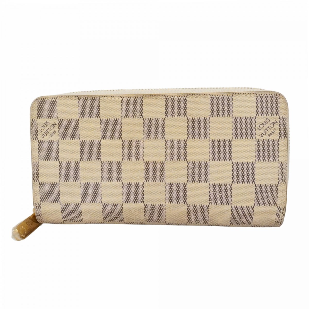 【6da0531】ルイヴィトン 長財布 ダミエ・アズール ジッピーウォレット N41660 ホワイト【中古】メンズ レディース ユニセックス