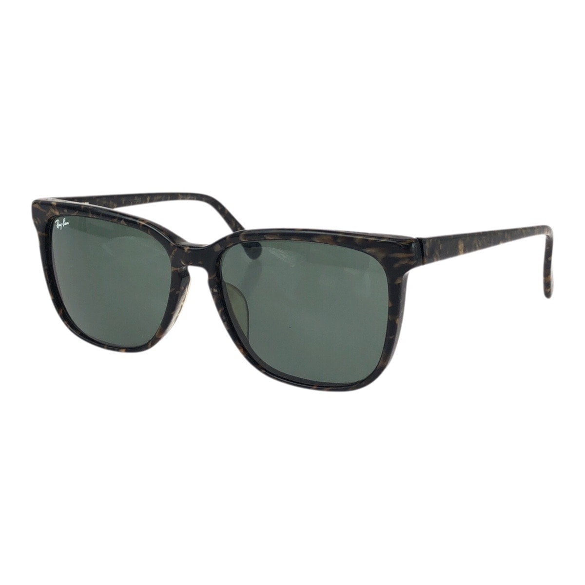 美品 Ray-Ban レイバン ヴィンテージ ボシュロム ハバナ TRADITIONALS CLINTON ブラック ブラウン グリーン プラスチック サングラス 男女兼用 ウェリントン 603450 【中古】