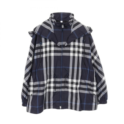 バーバリー BURBERRY 衣料品 アウター ポリエステル レディース ネイビー系 / グレー系 【中古】