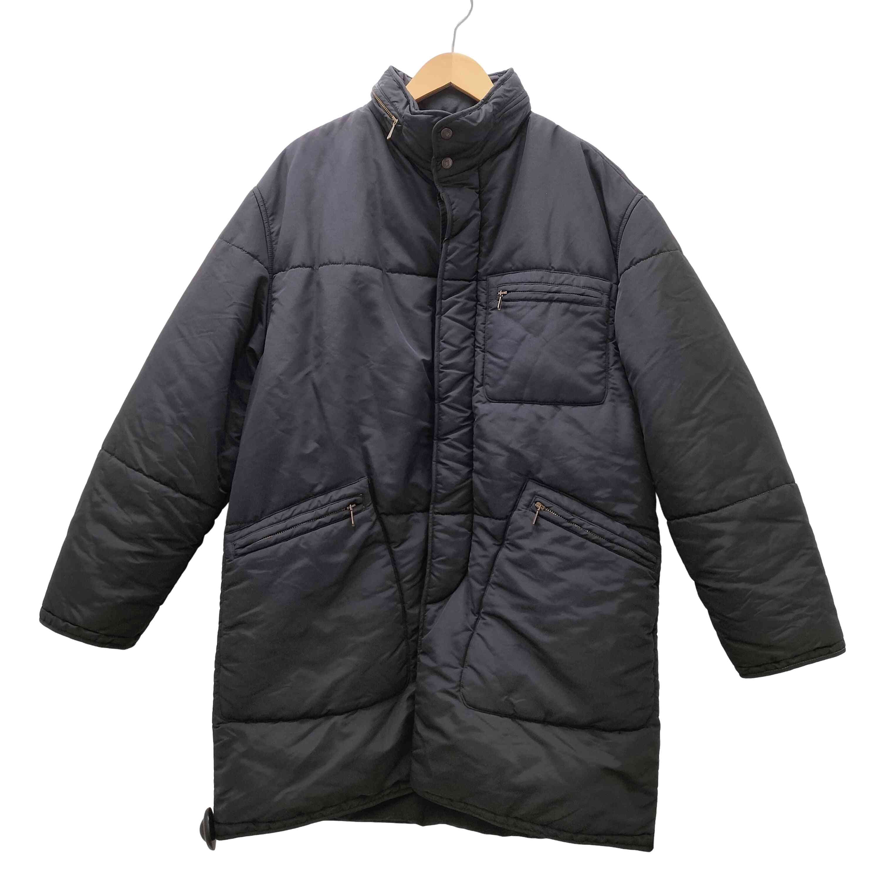 90S 95AW イタリア製 ROMEO GIGLI ロメオ・ジリ期  SPALNATURA スパルマトゥーラ 中綿 コート LAMPOジップ【1142527396828】