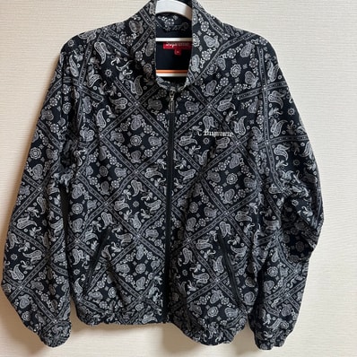 Supreme Bandana Track Jacket "Black"