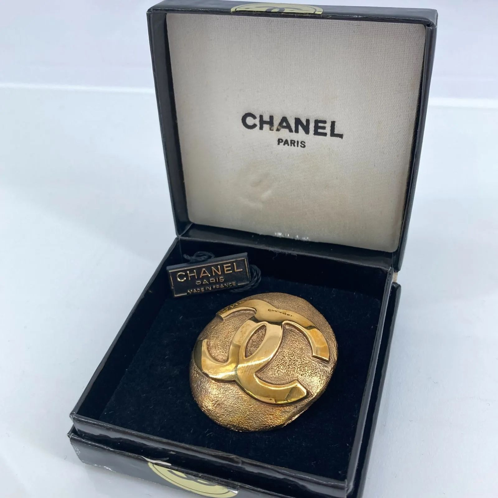 CHANEL(シャネル) ココマーク ブローチ 2・9 ゴールド