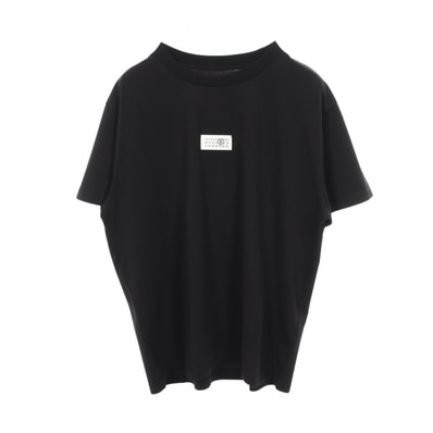 エムエムシックス MM6 ニューメリック ナンバリングロゴ 半袖Tシャツ 衣料品 トップス コットン メンズ ブラック系 SH0GC0032M20170900S 【新品】