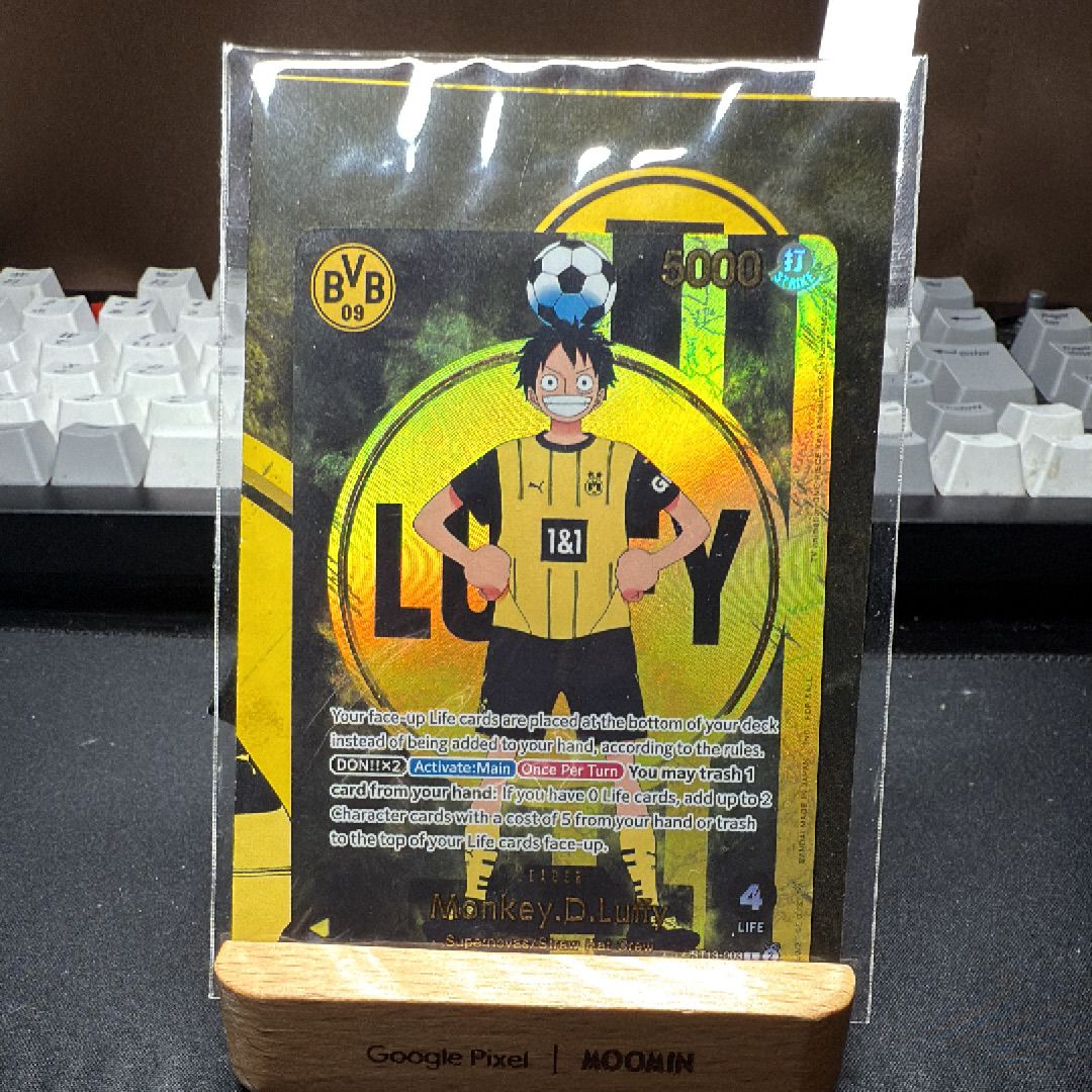 モンキー・D・ルフィ L [ST13-003]【英語版】(プロモーションカード「ボルシアドルトムント × ONE PIECE マッチデー 2025」)