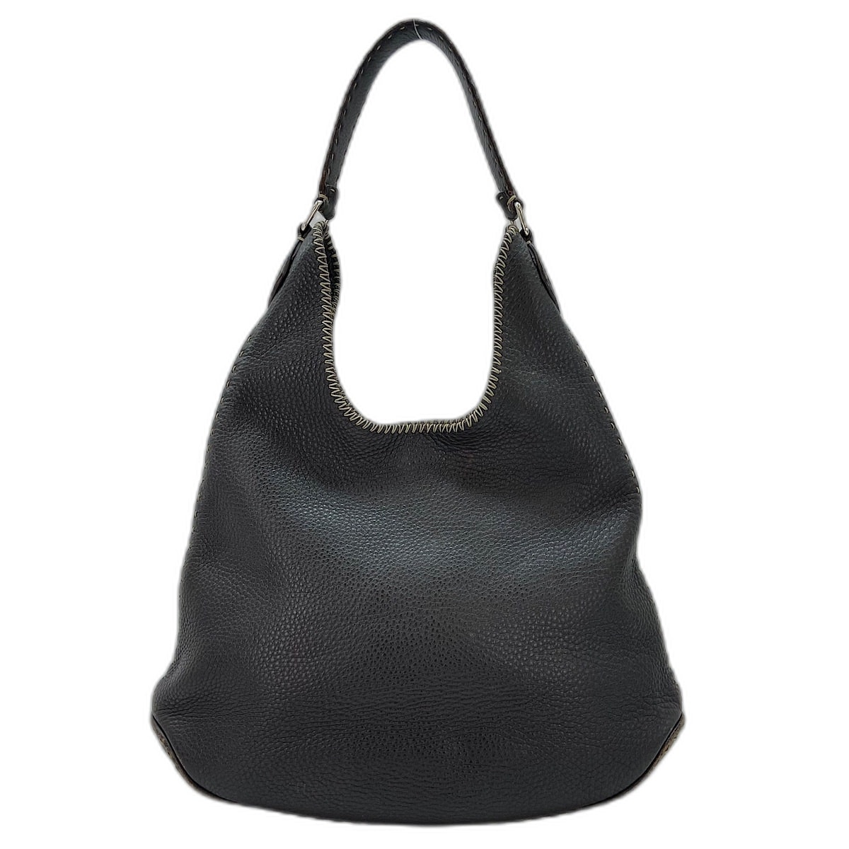 フェンディ FENDI セレリア ショルダーバッグ レザー【中古】