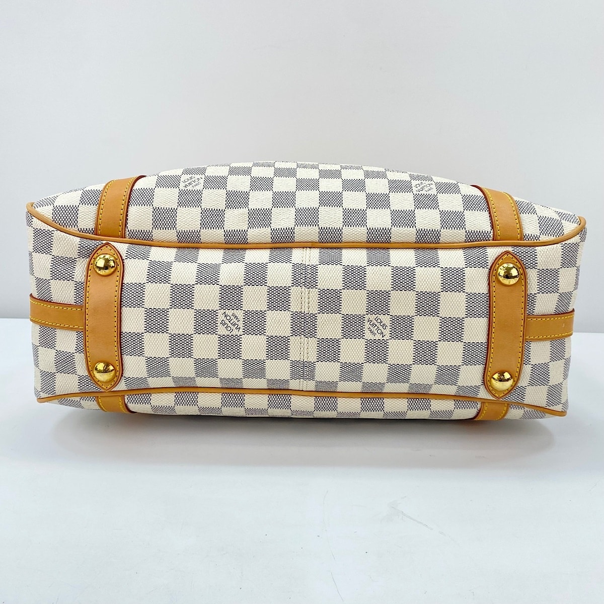 C (やや傷や汚れあり)】ヴィトン LV ダミエ・アズール ストレーザ PM C (やや傷や汚れあり)】ヴィトン LV ダミエ・アズール ストレーザ PM