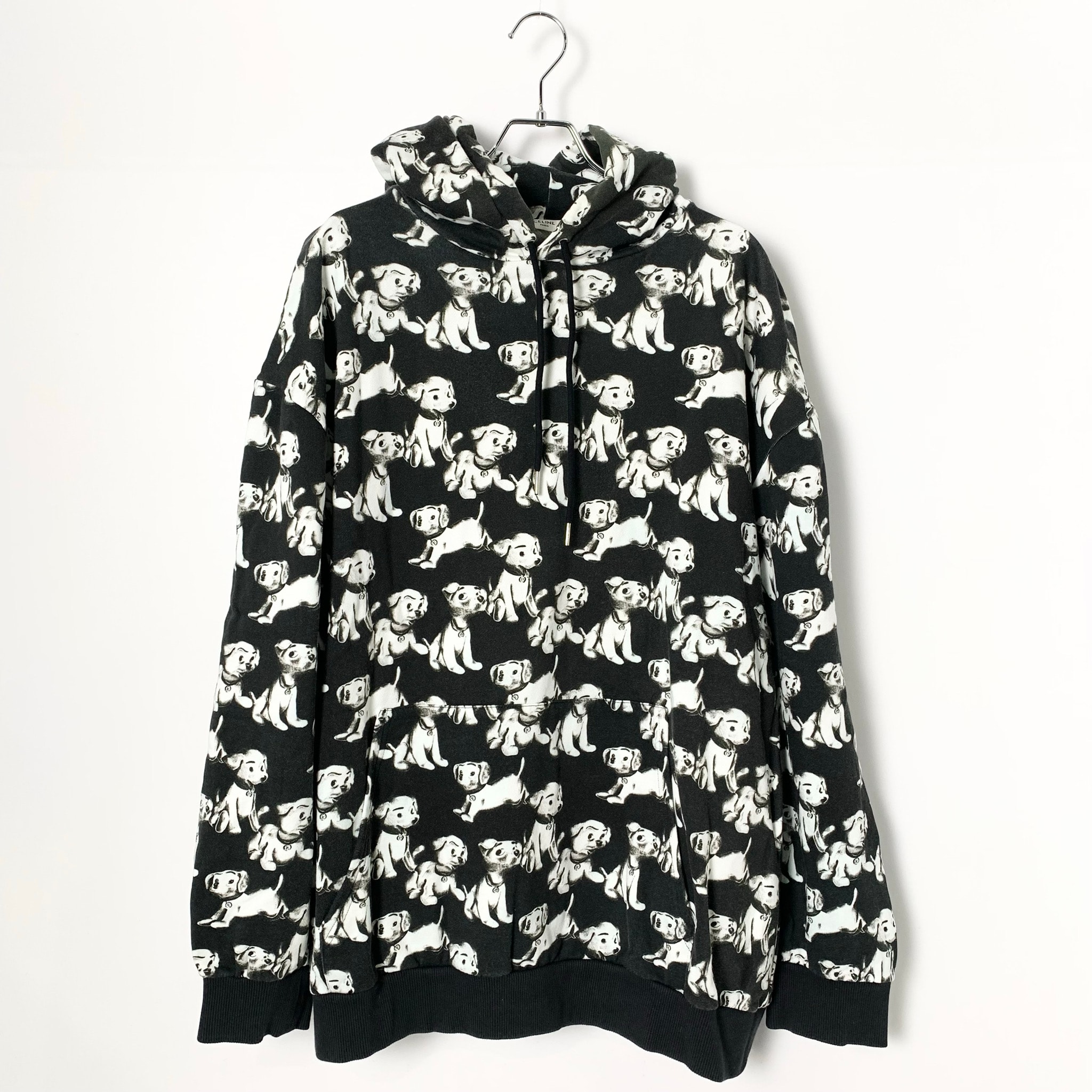 CELINE Amy Dorian Artist Print Hoodie "Black"
