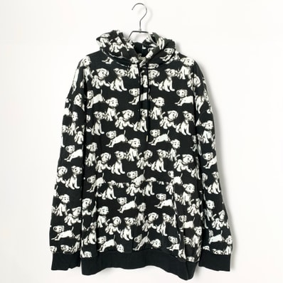 CELINE Amy Dorian Artist Print Hoodie "Black"