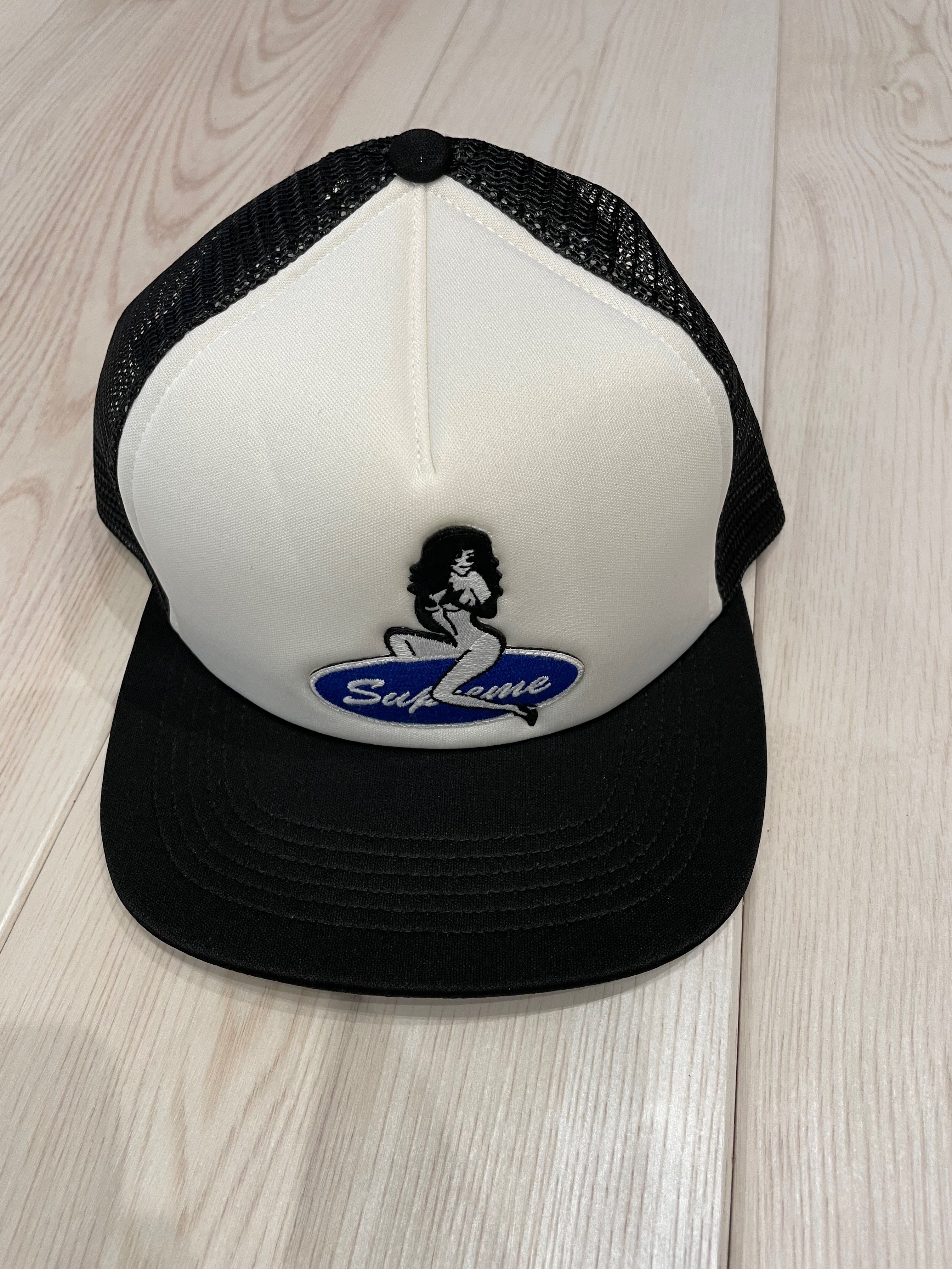 Supreme Pin Up Mesh Back 5-Panel "Black"