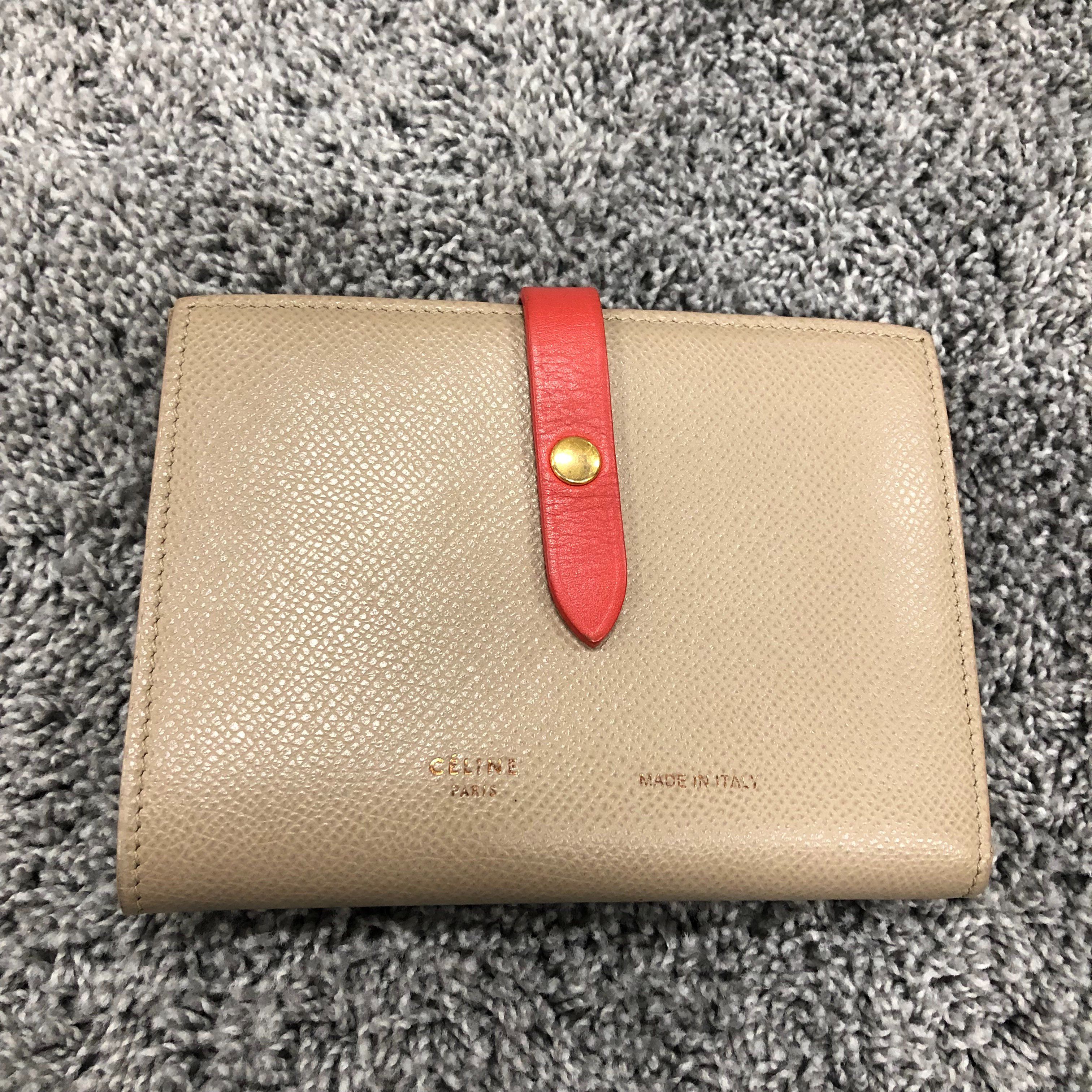 CELINE Strap Large Multi Function Wallet