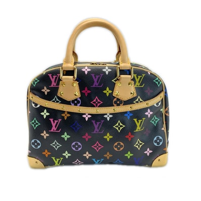 LOUIS VUITTON ルイヴィトン モノグラム・マルチカラー ハンドバッグ M92662 ノワール ゴールド金具 レディース