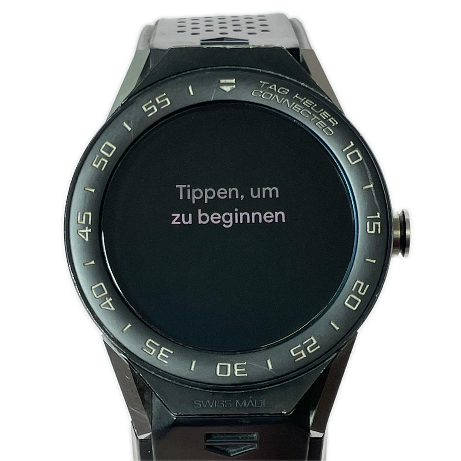 TAG HEUER タグホイヤー コネクテッドモジュラー 45mm スマートウォッチ 箱・取説付 SBF8A8001