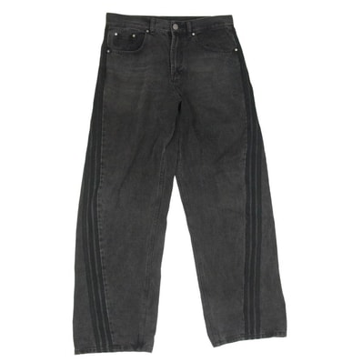 adidas Adilenium Season 3 Loose Fit Denim Pants "Black"