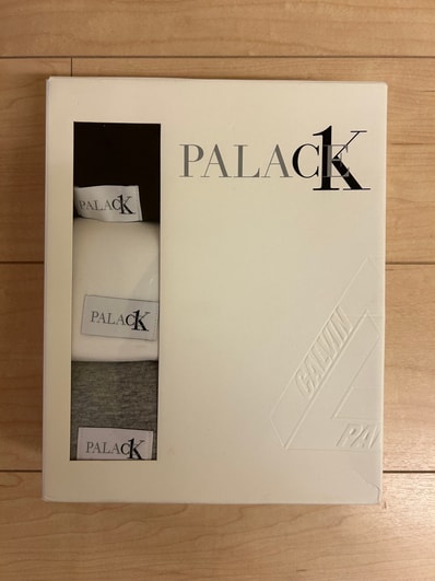 CK1 PALACE SHORT SLEEVE CREW NECK TEE 3PK "Classic White / Light Grey Heather / Black"