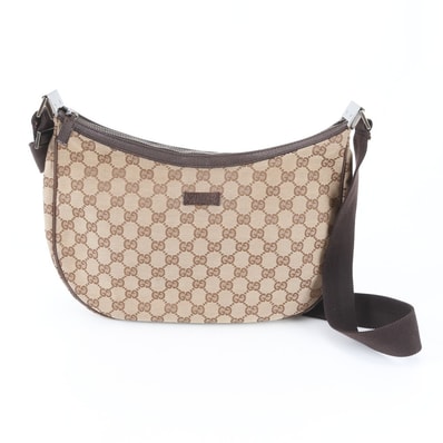 ■美品 グッチ GGキャンバス 122790 ショルダーバッグ