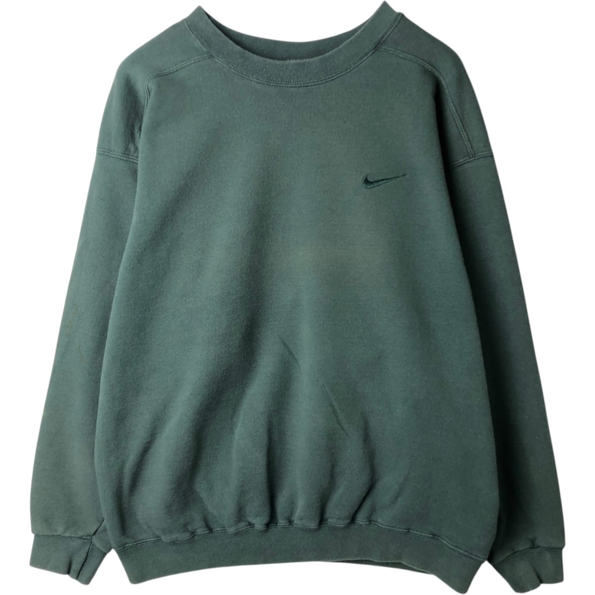 古着 90~00年代 ナイキ NIKE ワンポイントロゴスウェットシャツ トレーナー USA製 メンズL相当 ヴィンテージ/eaa629559