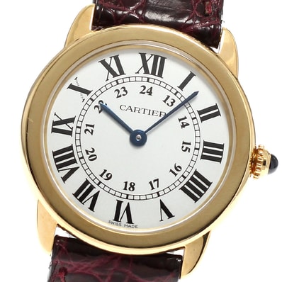 カルティエ ロンド ソロ SM W6700355 レディース 【中古】