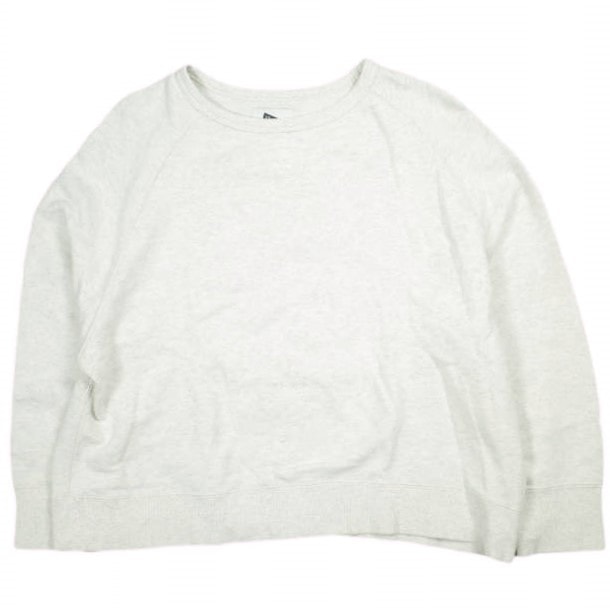 Pilgrim Surf+Supply ピルグリム サーフ+サプライ 20AW 日本製 Raglan Crew Sweatshirt 裏毛 ラグランスウェット 37-24-0257-879 ONE SIZE ASH GRAY トレーナー BEAMS トップス