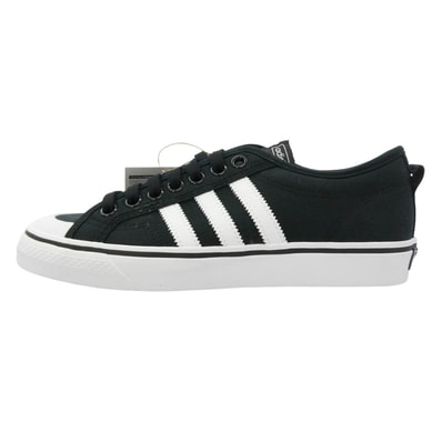 adidas アディダス スニーカー NIZZA ニッツァ ローカット スニーカー ブラック系 26cm【新古品】【未使用】【中古】
