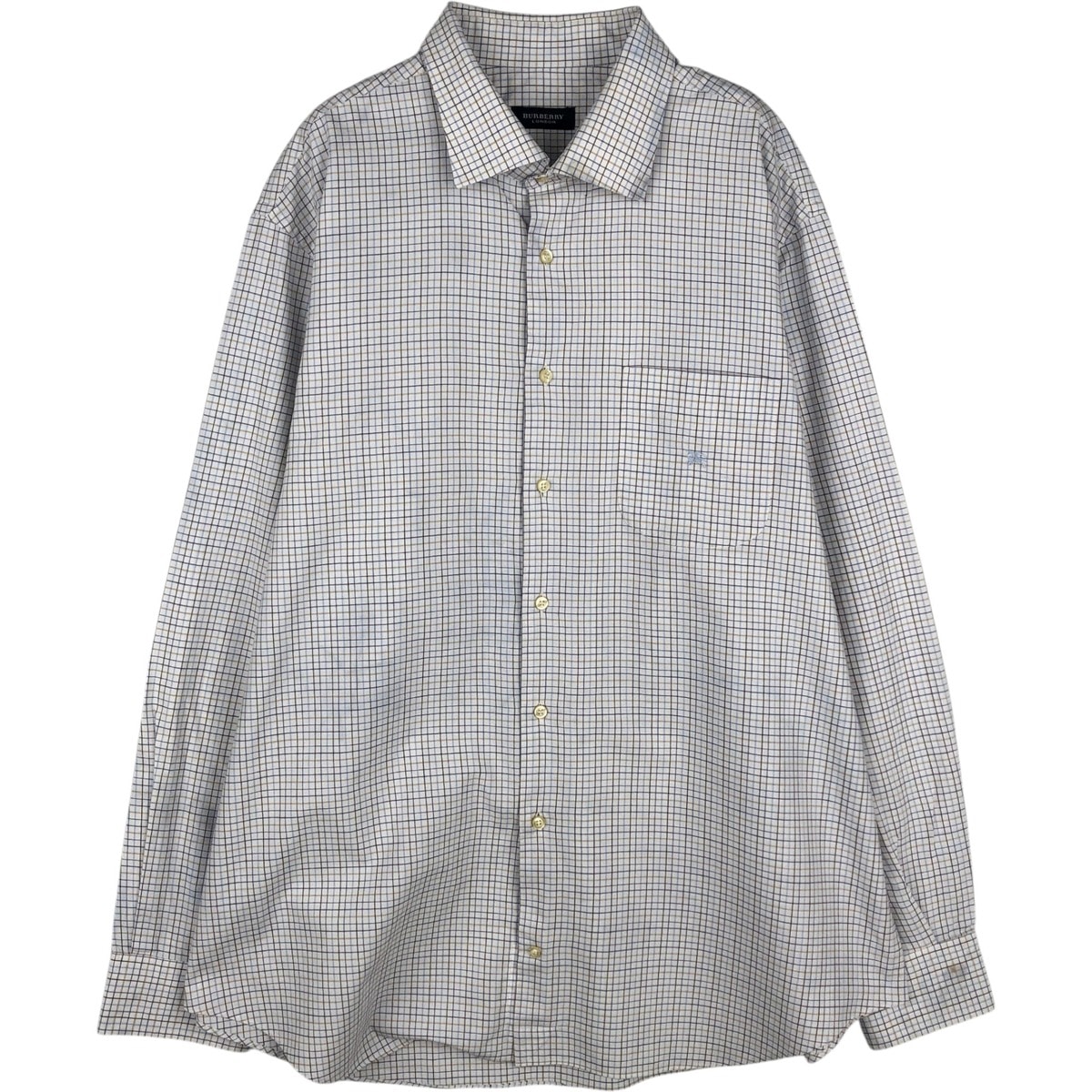 古着 バーバリー Burberry's LONDON 長袖 コットンチェックシャツ メンズXL相当/eaa628846