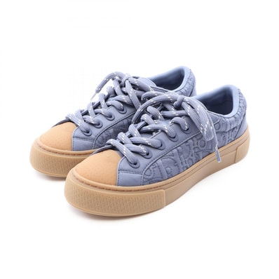 ディオール Dior DIOR Stone Island B33 オブリーク スニーカー 靴 ファブリック メンズ ブルー系 / ブラウン系 【中古】