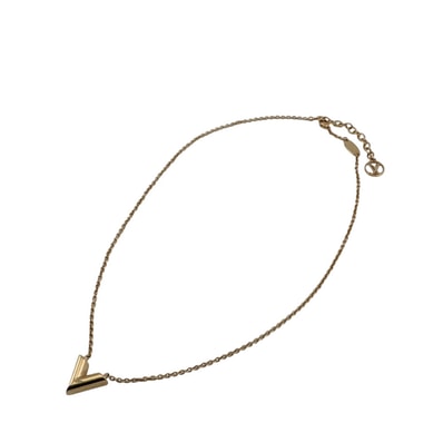 ルイヴィトン LOUIS VUITTON ネックレス エセンシャルV M61083 ゴールド