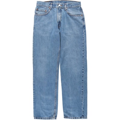 古着 00年代 リーバイス Levi's 505 REGULAR FIT STRAIGHT LEG テーパードデニムパンツ メンズw31相当/eaa663615