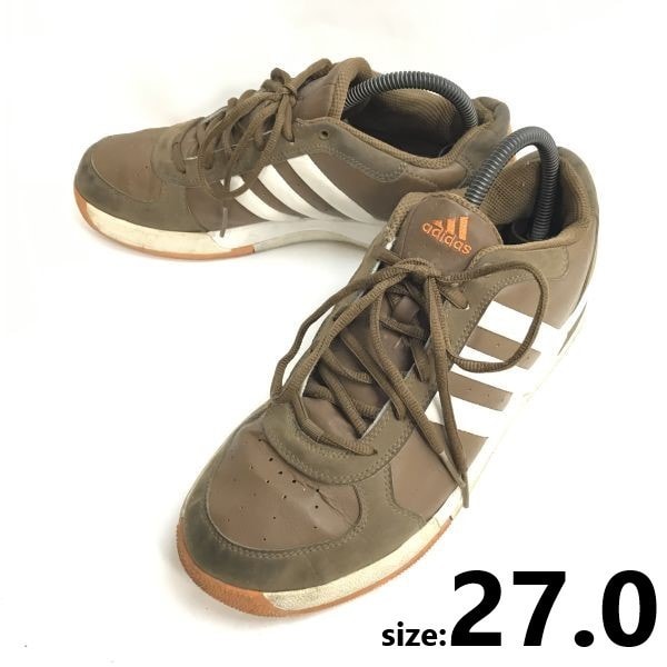 アディダス/adidas★ローカットスニーカー/ウォーキングシューズ【size:27.0/茶/brown】sneakers/Shoes/trainers◆sA-121