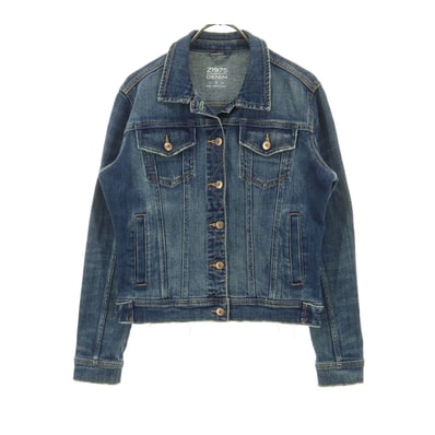 ZARA BASIC ザラベーシック 長袖 デニムジャケット S ブルー