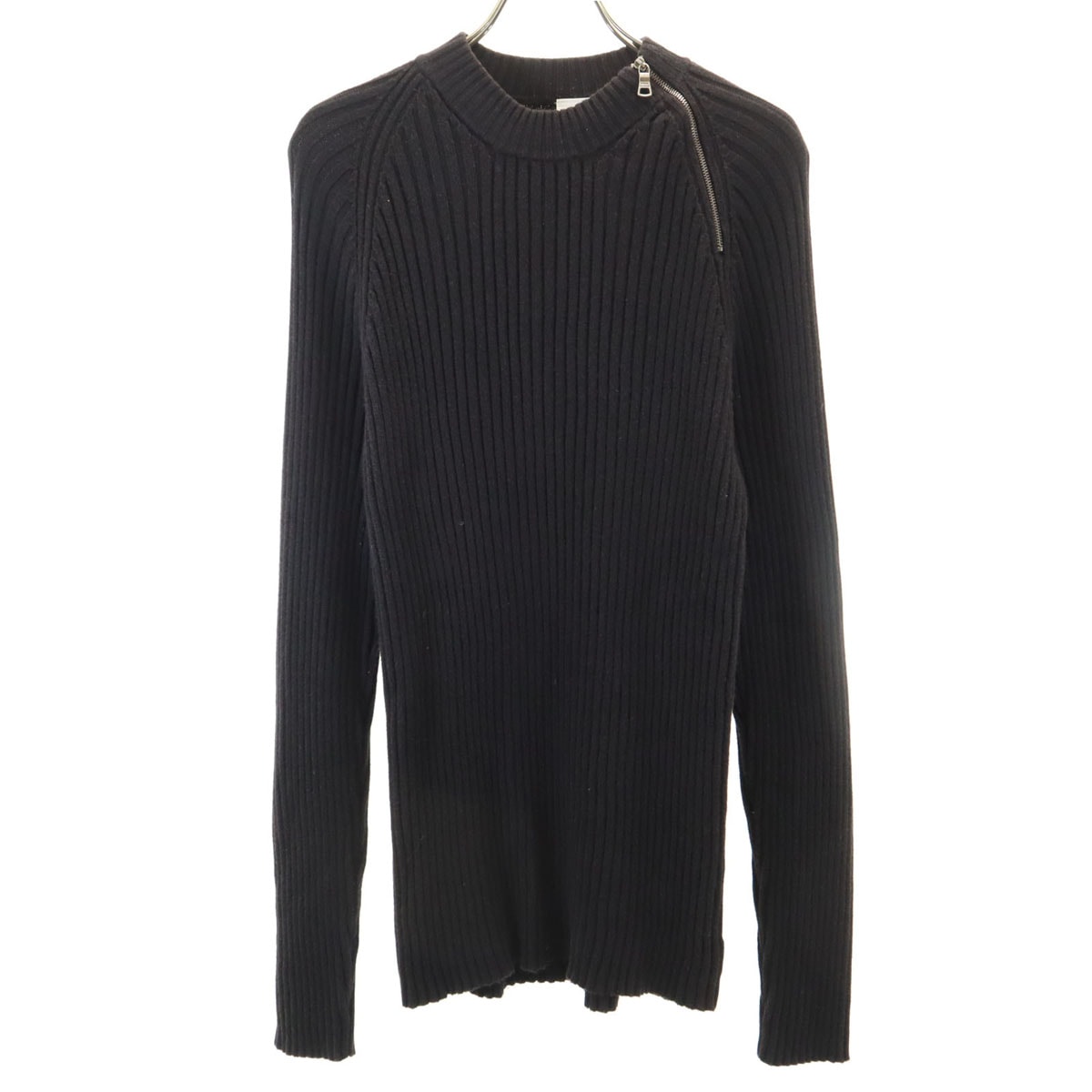 ARMANI EXCHANGE アルマーニエクスチェンジ 90s オールド 長袖 リブ ニット L ブラック セーター