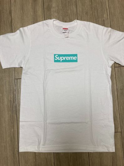 Supreme / Tiffany & Co. Box Logo Tee "White"
