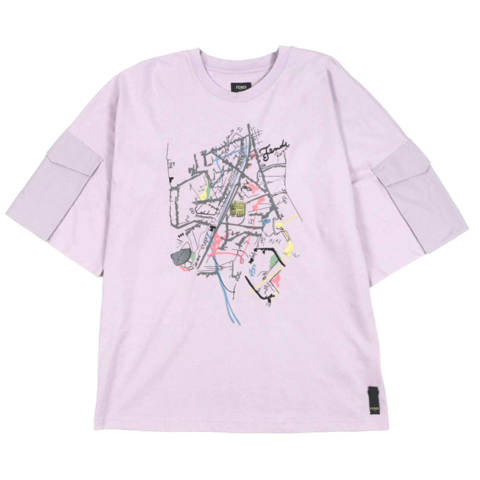 未使用品 フェンディ
 半袖Ｔシャツ パープル メンズ S FY1120