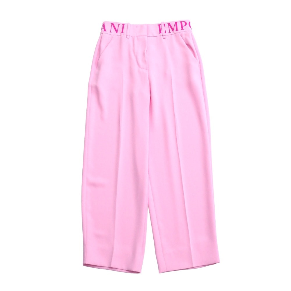 ■美品■Emporio Armani エンポリオ・アルマーニ パンツ サイズ36 センタープレス テーパード クロップド スラックス ブランド古着【中古】20260407/RA8546