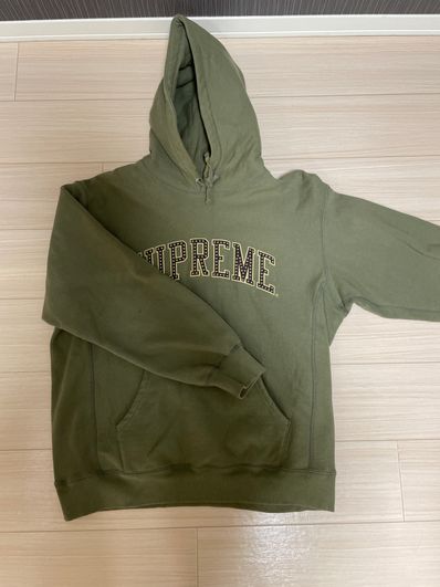 Supreme Stars Arc Hooded Sweatshirt "Light Olive"