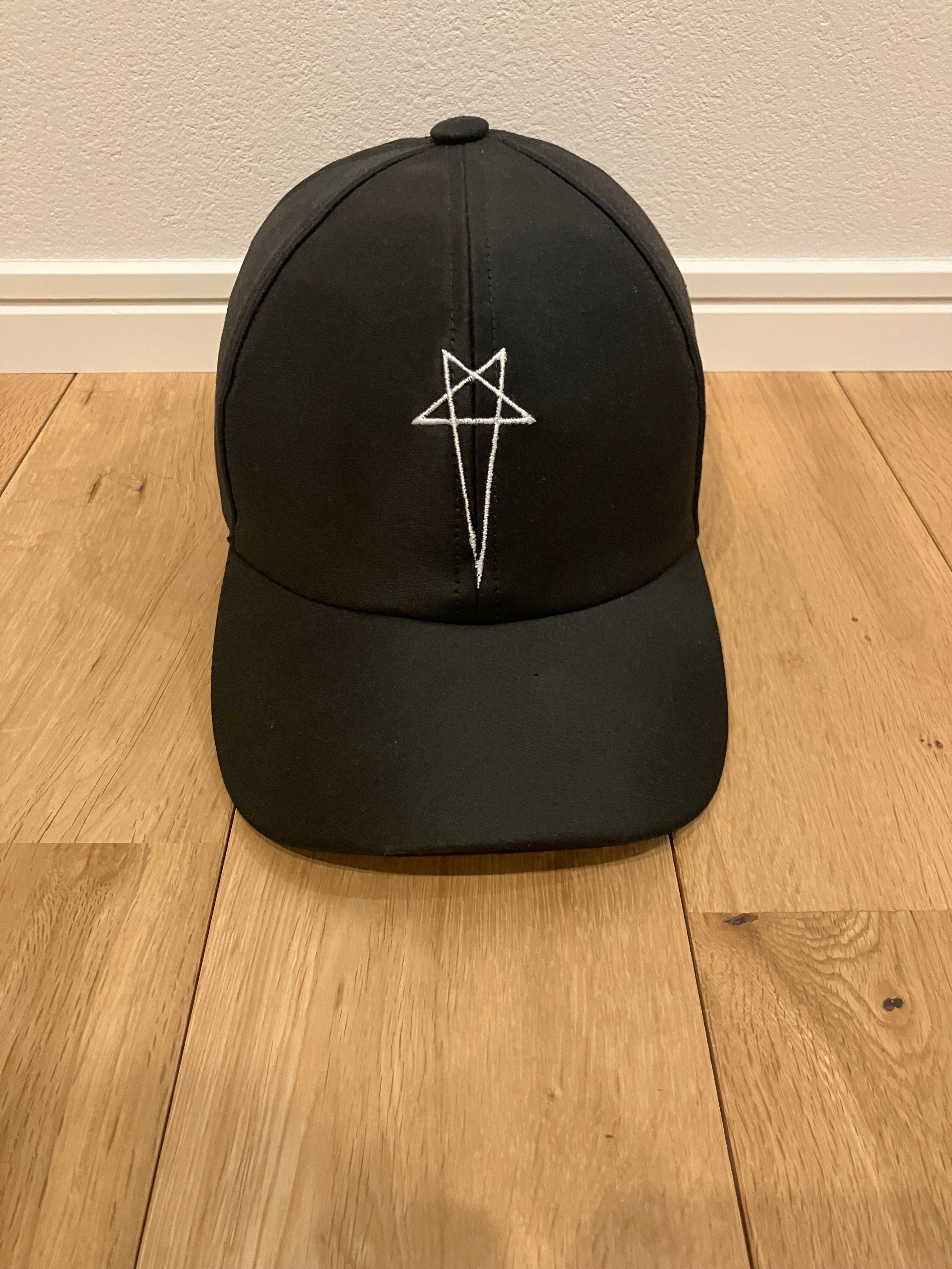 rick owens drkshdw キャップ ペンタグラム刺繍 六芒星