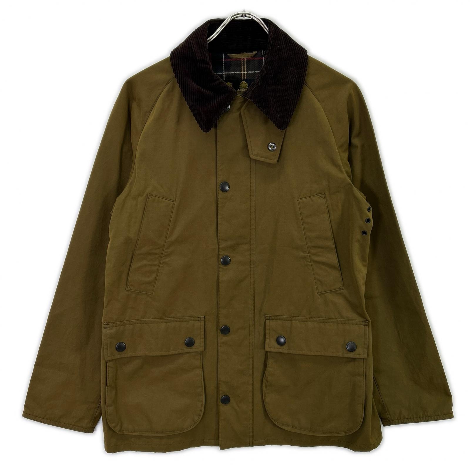 バブアー 2201152 22SS カーキ BEDALE SL PEACHED ビデイル SL ピーチド 36