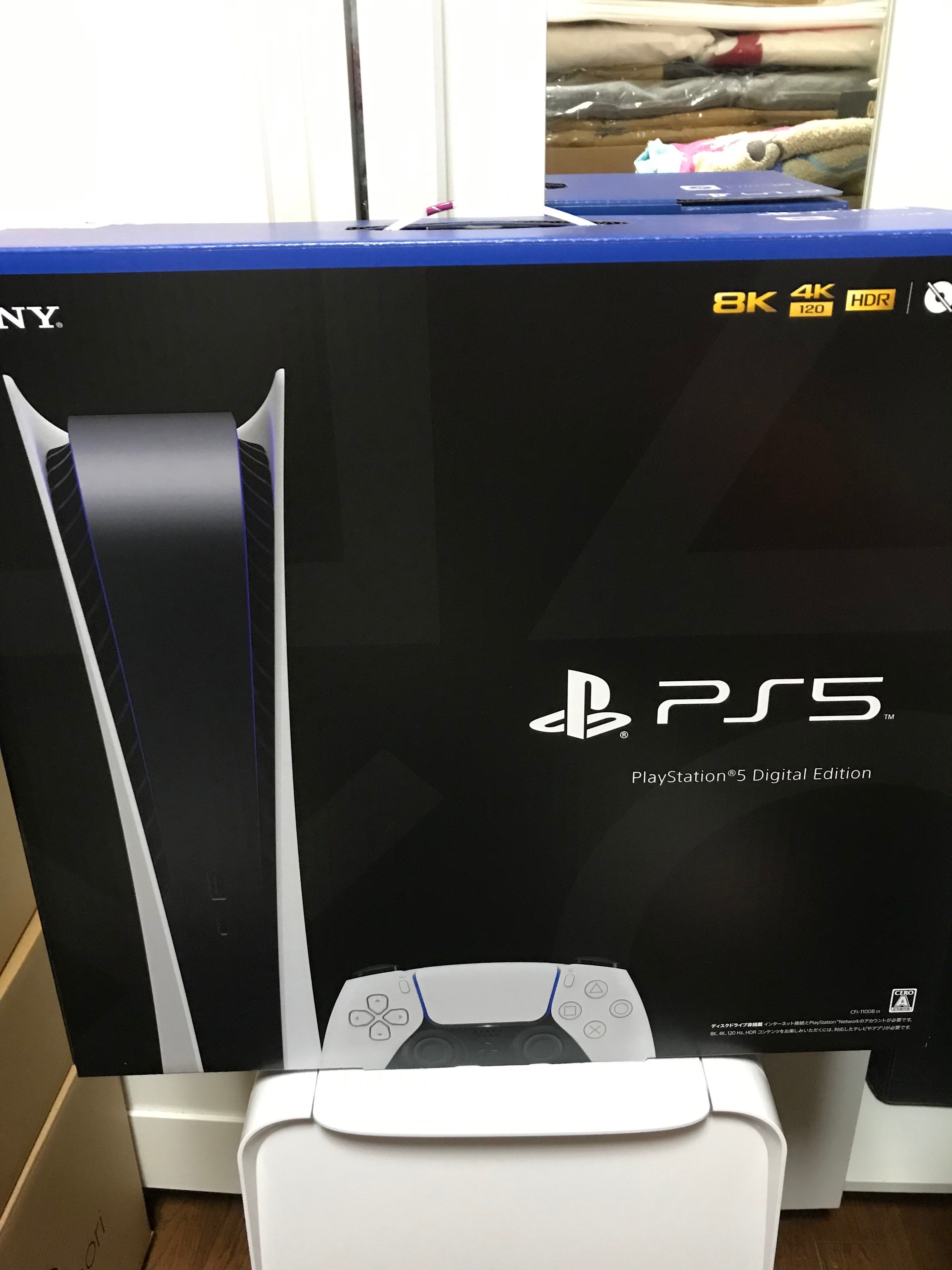SONY PlayStation5 (PS5) Digital Edition CFI-1100B01 軽量版