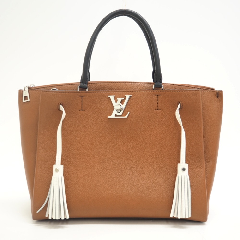 ルイヴィトン LOUIS VUITTON ハンドバッグ ロックミート M52733 ブラウン