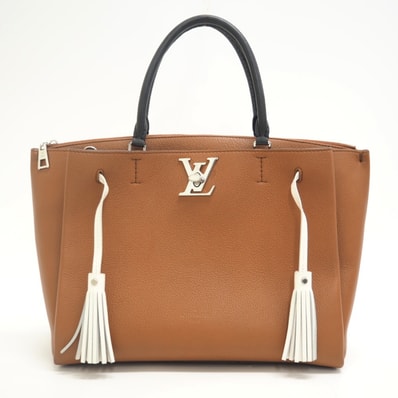 ルイヴィトン LOUIS VUITTON ハンドバッグ ロックミート M52733 ブラウン