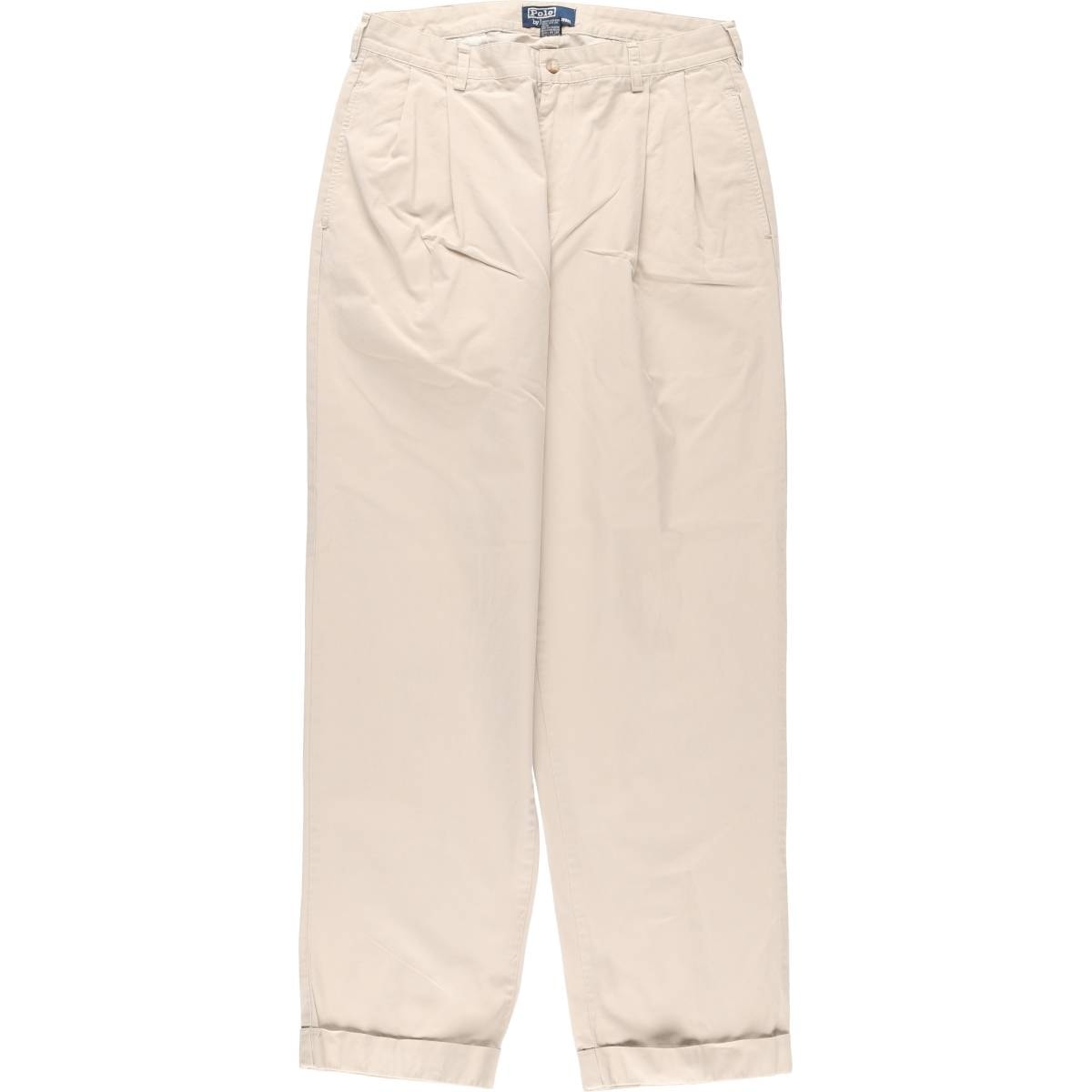 古着 ラルフローレン Ralph Lauren POLO by Ralph Lauren HAMMOND PANT ツータック チノパンツ メンズw32相当/eaa617406