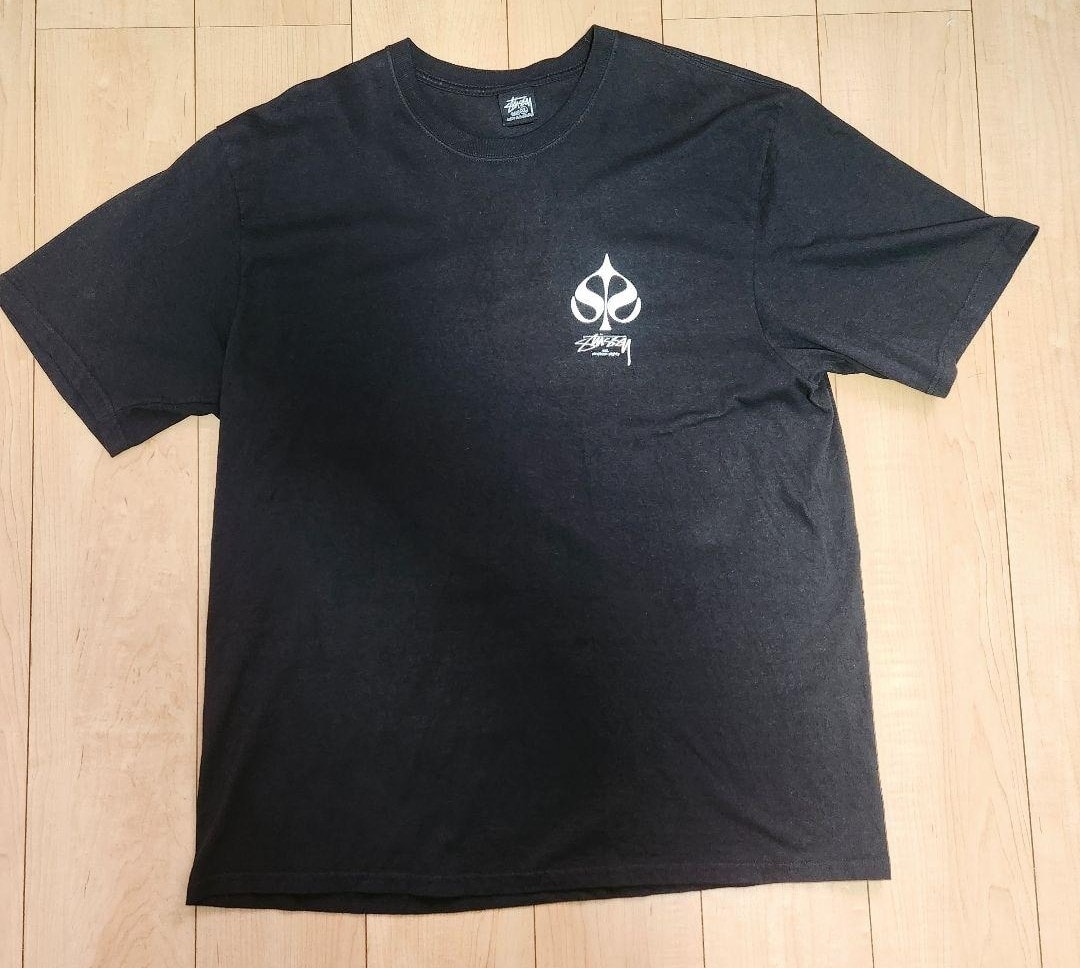 Stussy Spade Tee Pigment Dyed "Black"