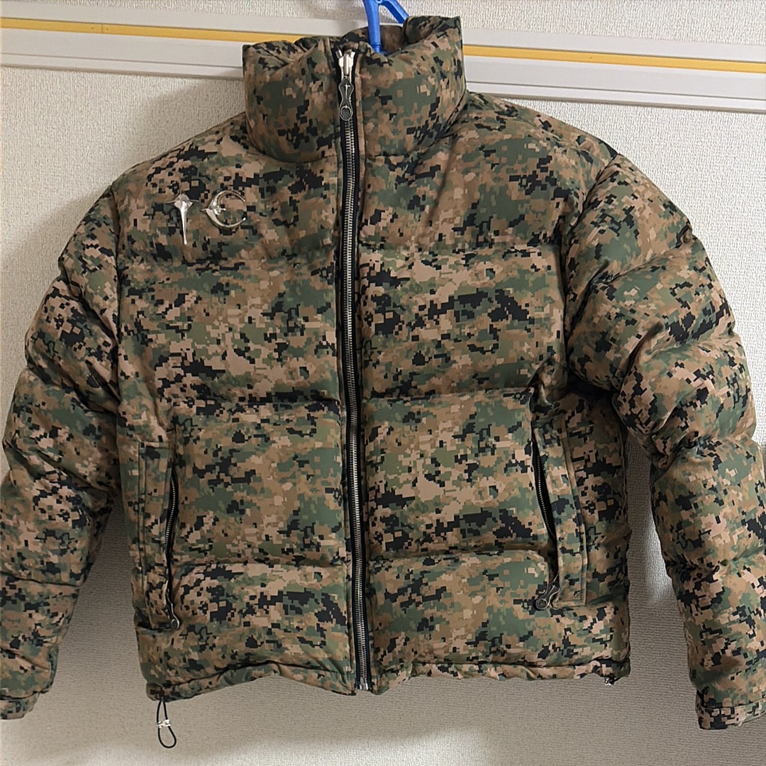 THUG CLUB Bio Soldier Super Heavy Puffer Jacket "GREEN"