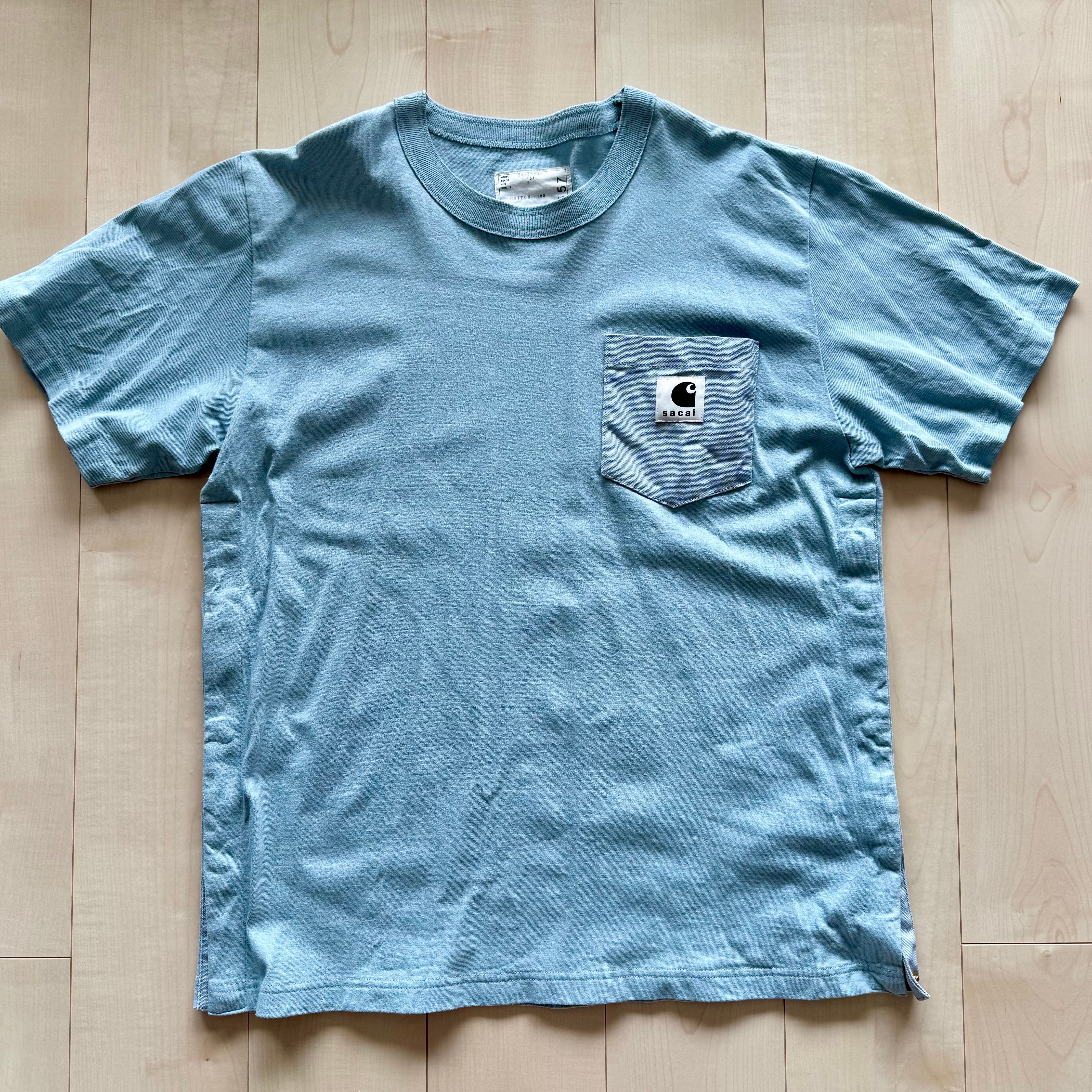 Carhartt WIP x sacai T-shirt "Light Blue"